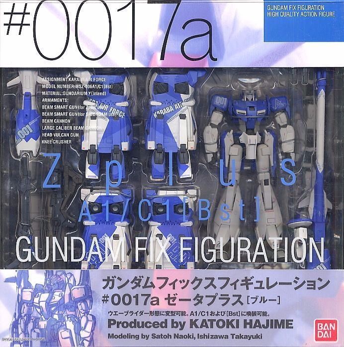 Gundam Fix Figuration #0017a Msz-006a1/c1 Bst Z Plus Blue Ver Bandai Japan