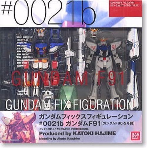 Gundam Fix Figuration #0021b Gundam F91 & Gundam F90 Ii Action Figure Bandai