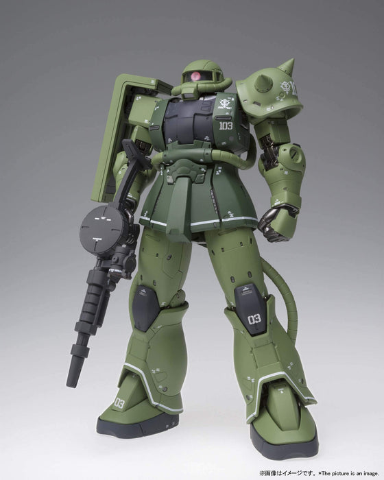 BANDAI Gundam Fix Figuration Metal Composite Ms-06C Zaku Ii Type C Figure
