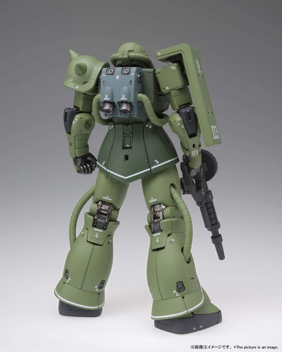 BANDAI Gundam Fix Figuration Métal Composite Ms-06C Zaku Ii Type C Figurine