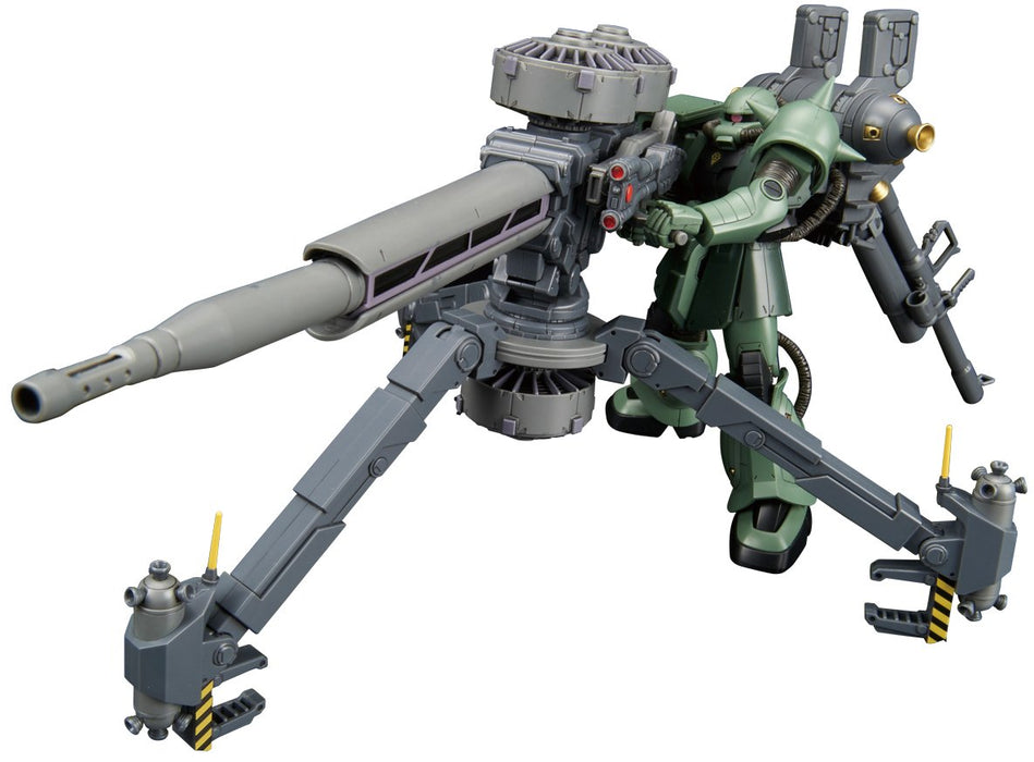 BANDAI Hg Gundam Ms-06 Zaku Ii + Big Gun Set Thunderbolt Version 1/144 Kit Échelle
