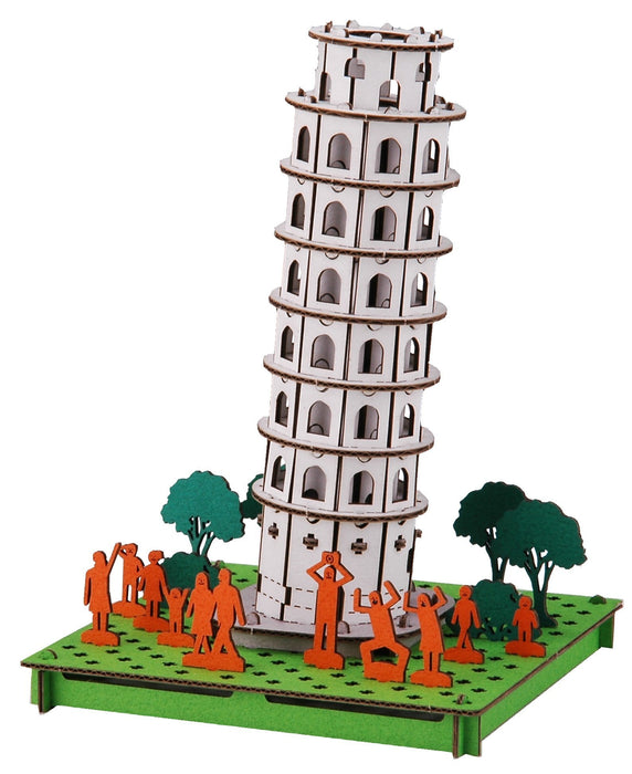 HACOMO Pusupusu Papiermodelle Torre Di Pisa