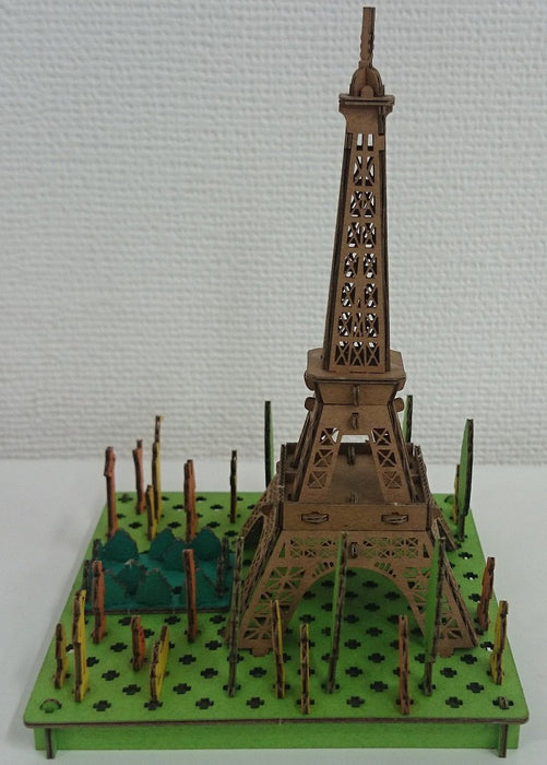 HACOMO Pusupusu Paper Craft Paris Tower