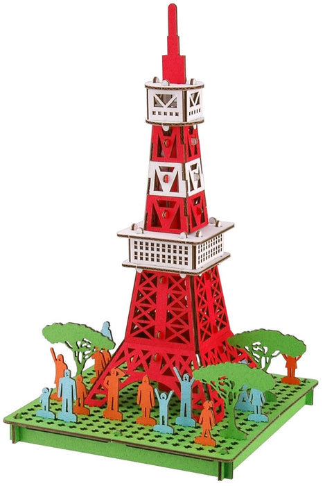 HACOMO Pusupusu Paper Craft Tokyo Tower