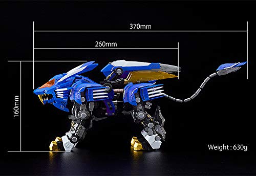 Hagane Works Zoids Blade Liger 1/72 Échelle en alliage de zinc Abs Peint Action Figure