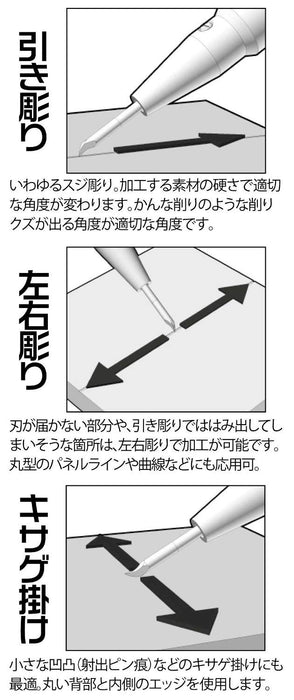 Hiqparts Japan Haikyu Plastic Model Tool Lscs-040 0.40Mm 1 Piece Line Scriber
