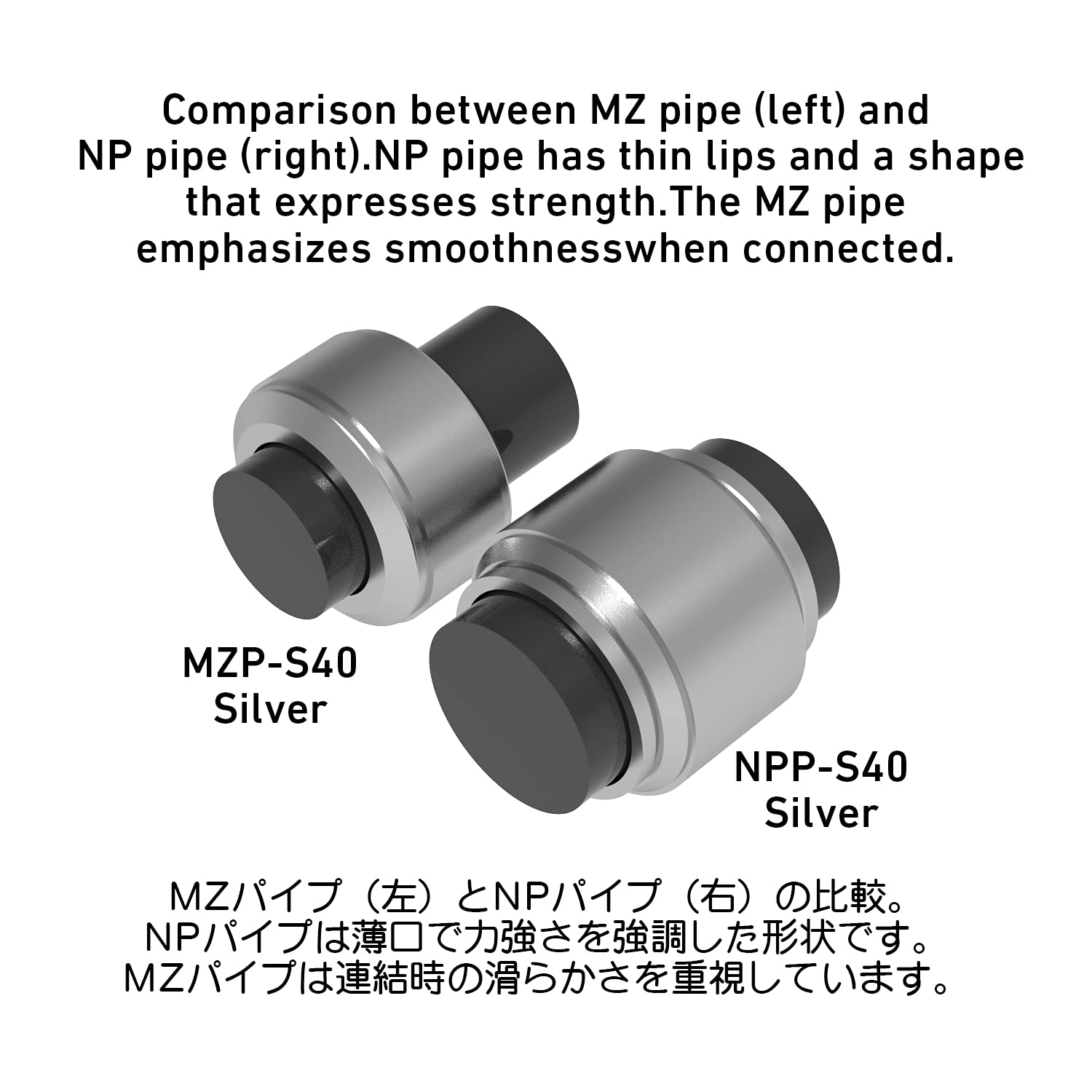 HIQPARTS Np Pipe Gold Size M 20Pieces- Japan Figure Store - #1 Bring To You The Best Japanese Goods
