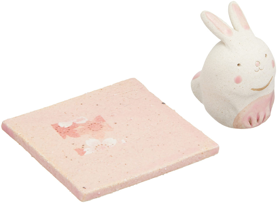 Craftmanhouse Support d'encens lapin fait main K8022 du Japon