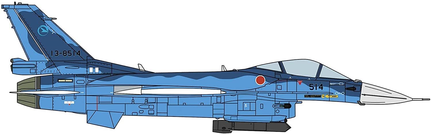 Hasegawa 1/72 Jasdf Mitsubishi F-2A Kai Plastikmodell