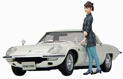 Hasegawa 1/24 Mazda Cosmo Sports L10b W/girls Figure Plastic Model Kit - Japan Figure