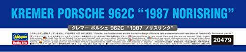 Hasegawa Kremer Porche 962c 1987 Norisring Plastikmodellbausatz 20479 im Maßstab 1:24