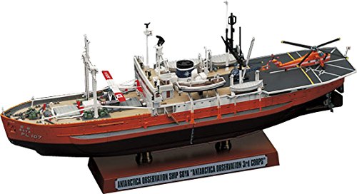 Hasegawa 1/350 Antarctic Observation Ship Soya 3rd Corps Ver Model Kit - Japan Figure