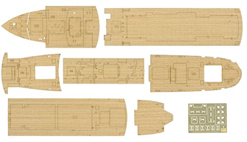 Hasegawa 1/350 Wooden Deck For Hikawamaru Detail Up Parts - Japan Figure