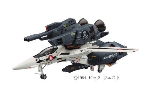 Hasegawa 1/48 Macross Vf-1s/a Strike/super Valkyrie Skull Squadron Model Kit - Japan Figure