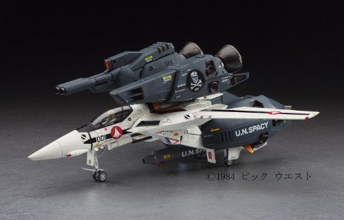 Hasegawa 1/48 Macross Vf-1s/a Strike/super Valkyrie Skull Squadron Modellbausatz