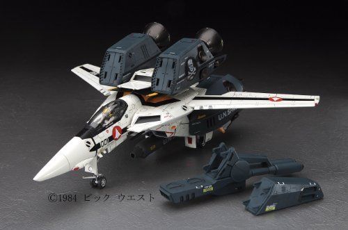 Hasegawa 1/48 Macross Vf-1s/a Strike/super Valkyrie Skull Squadron Model Kit