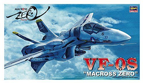 Hasegawa Kit de modèle de chasseur Macross Zero Vf-0s Phoenix au 1/72