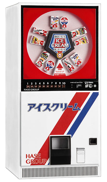 Hasegawa 1/12 Scale Retro Vending Machine Ice Model - Figure Accessory Series 62203