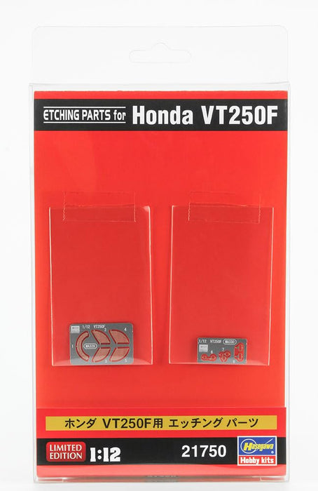 Hasegawa 1/12 Honda VT250F Plastic Model with Photo-Etched Parts 21750