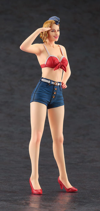 Hasegawa 1/12 Unpainted Resin Kit - Real Figure Collection Pinup Girl No.12