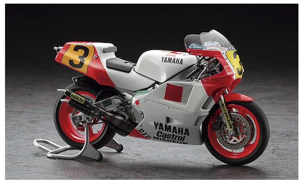 Hasegawa 1/12 Yamaha Yzr500 (Ow98) 1988 Wgp500 Champion Scale Motorcycle Model