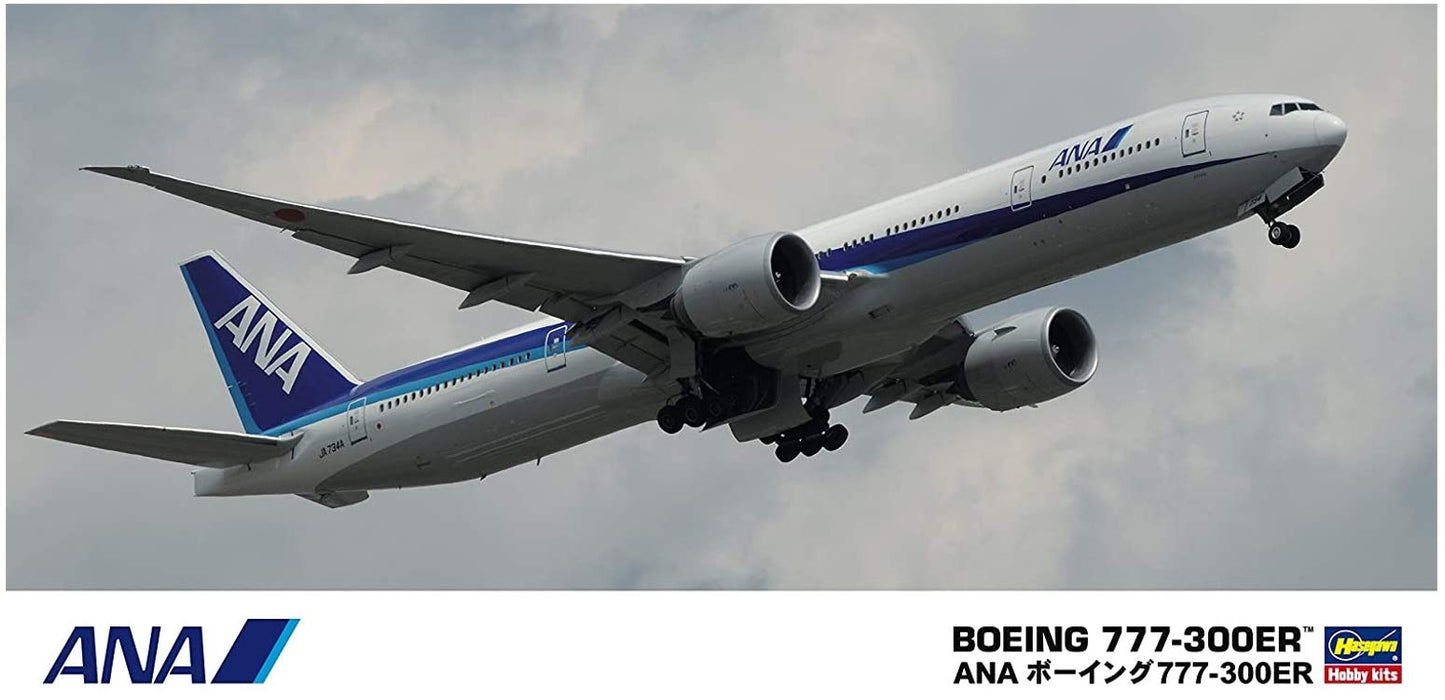 HASEGAWA 1/200 Ana Boeing 777-300Er Plastic Model