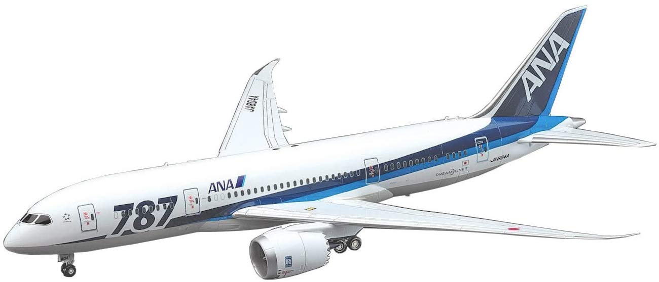 HASEGAWA 16 Ana All Nippon Airways Boeing 787-8 1/200 Scale Kit