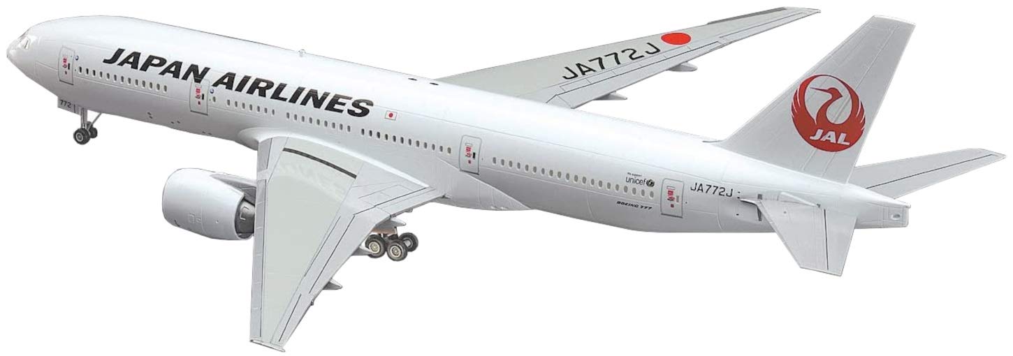 HASEGAWA 14 Jal Japan Airlines Boeing 777-200 1/200 Scale Kit