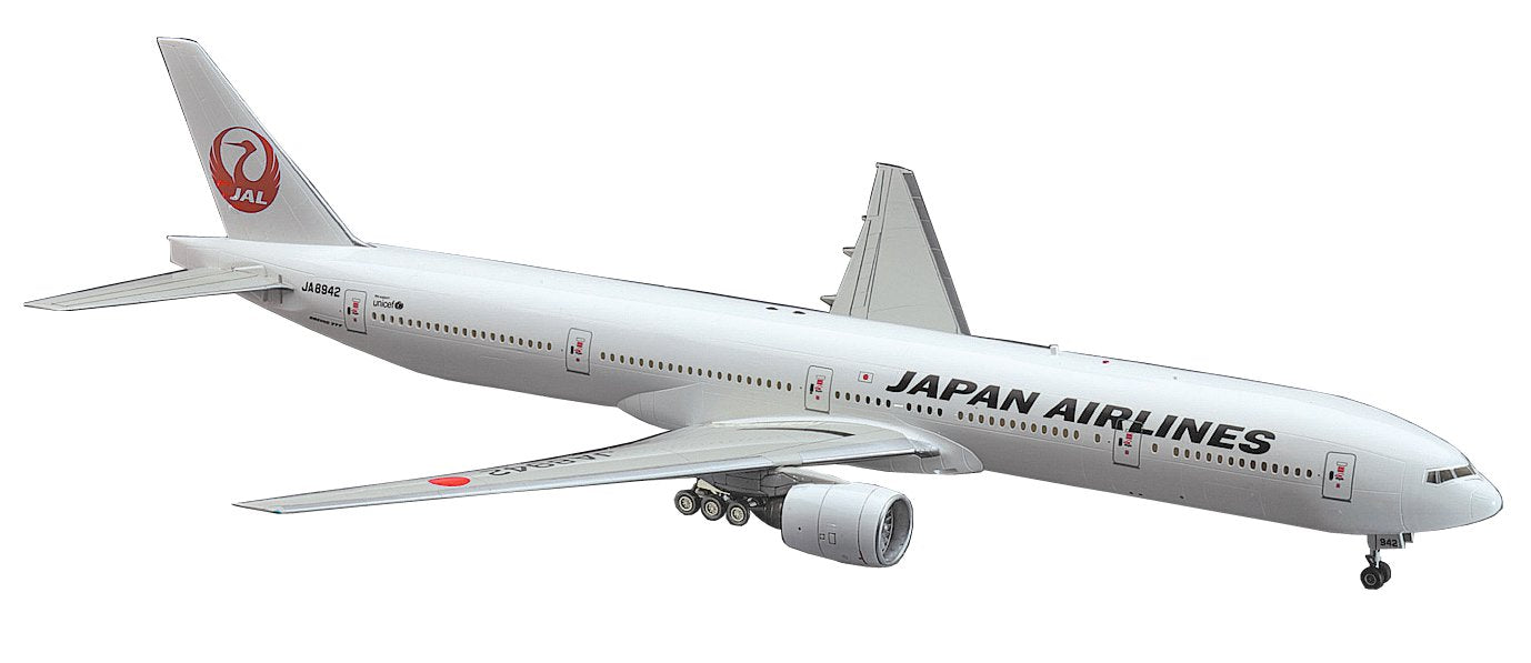 HASEGAWA 15 Jal Japan Airlines Boeing 777-300 New Marking 1/200 Scale Kit
