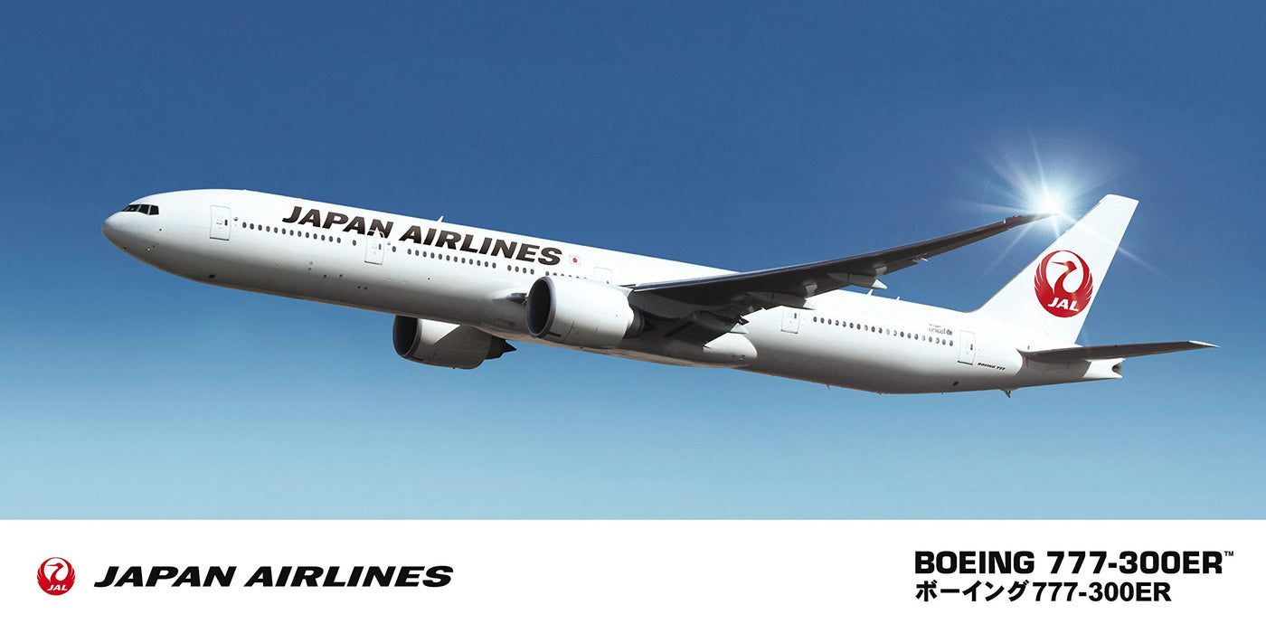 HASEGAWA 1/200 Japan Airlines Boeing 777-300Er Plastic Model