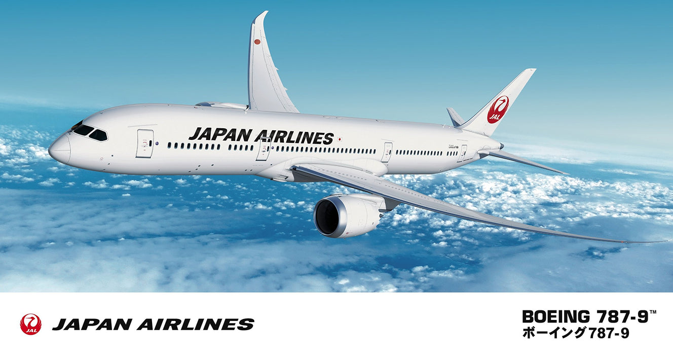 HASEGAWA 1/200 Japan Airlines Boeing 787-9 Plastic Model