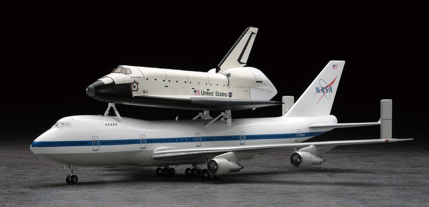 HASEGAWA 10680 Space Shuttle Orbiter & Boeing 747 1/200 Scale Kit