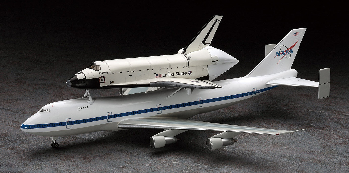 HASEGAWA 10680 Space Shuttle Orbiter &amp; Boeing 747 Bausatz im Maßstab 1:200