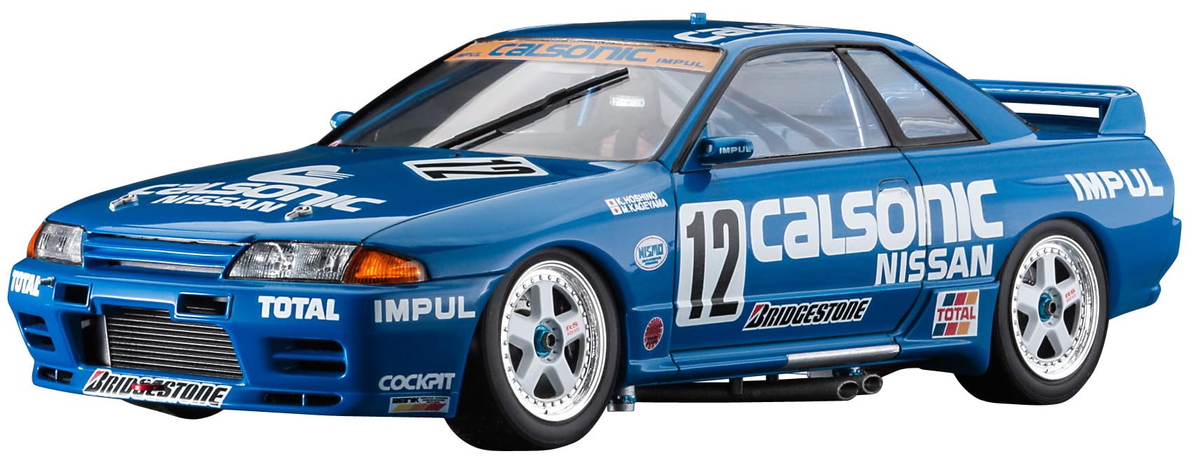 Tamiya Nissan Skyline GT-R R33 Calsonic Race Car Model Kit Scale 124