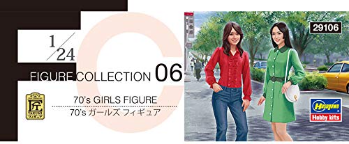 Hasegawa 1/24 Figure Collection Série 70'S Filles Figure Plastique Modèle Fc06