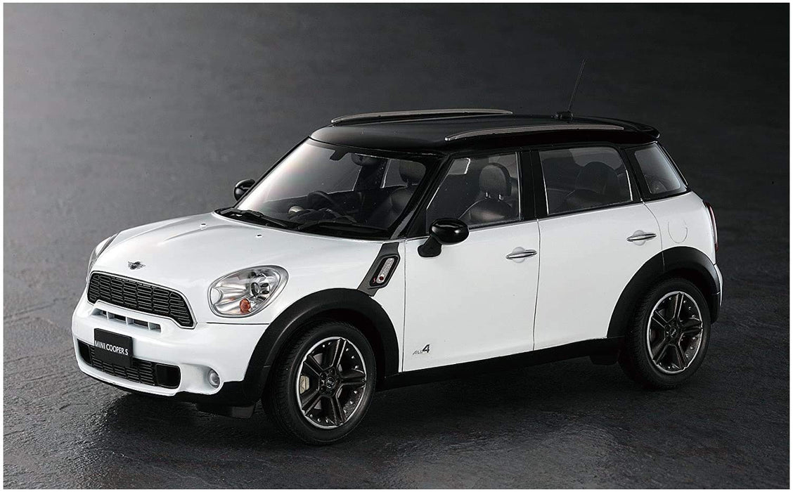 HASEGAWA 1/24 Mini Cooper S Countryman tous les 4 modèle en plastique