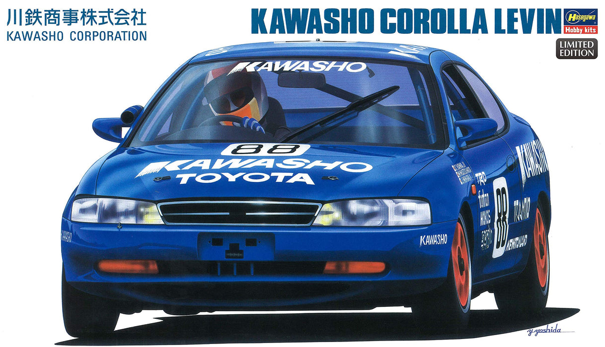 HASEGAWA 20367 Kawasho Corolla Levin 1/24 Scale Kit