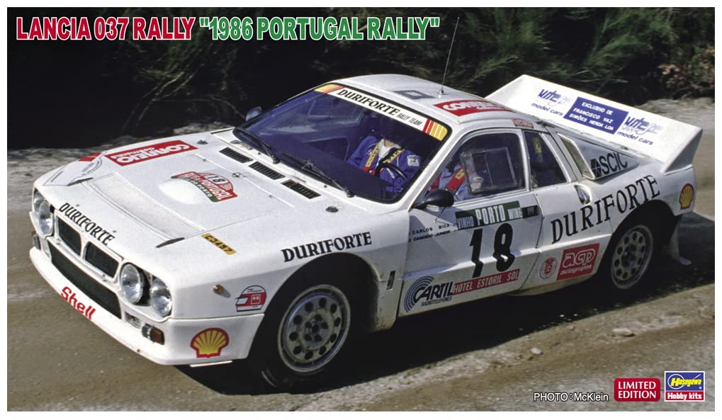 Hasegawa 1/24 Lancia 037 Rally 1986 Portugal Rally Plastic Model 20584