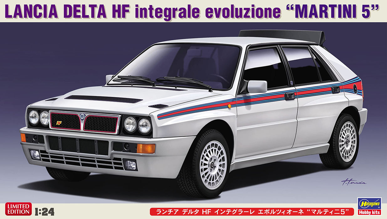 Hasegawa 1/24 Lancia Delta Hf Integrale Evoluzione Martini 5 Classical Car Models