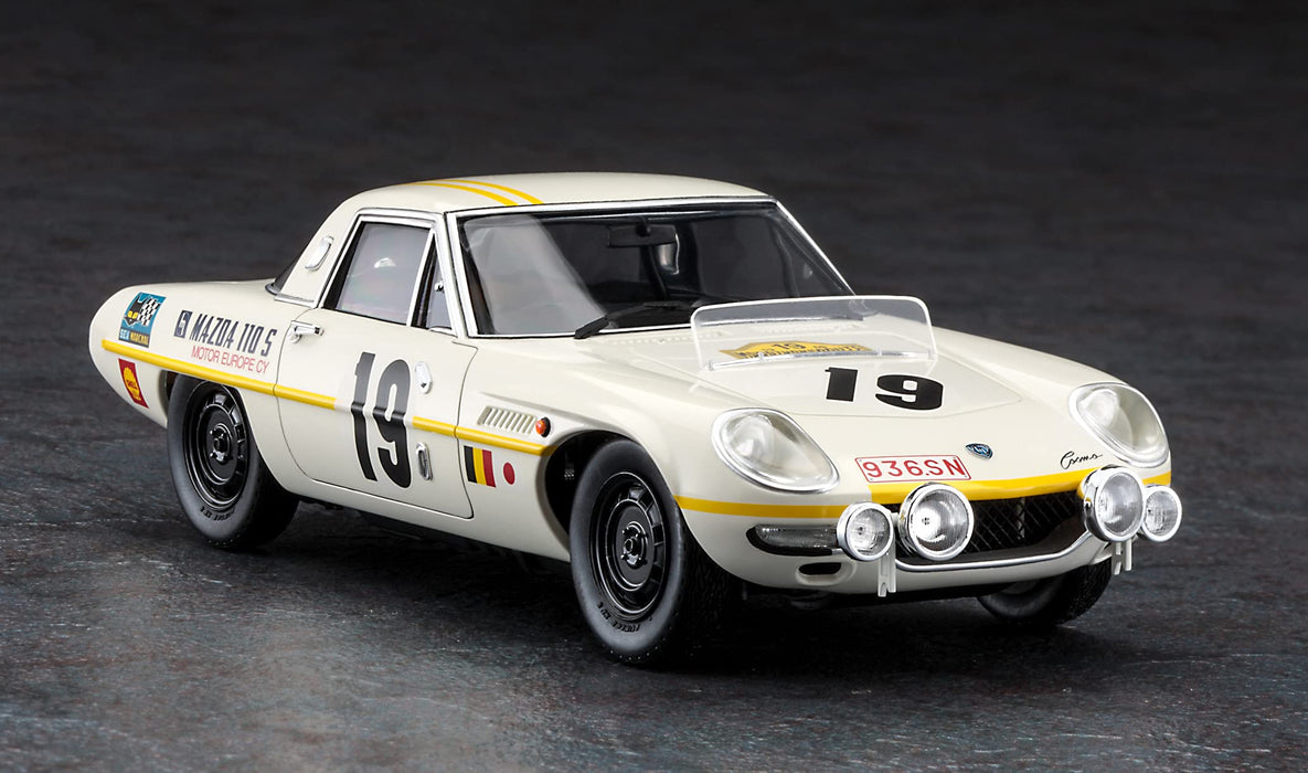 Hasegawa 1/24 Mazda Cosmo Sport 1968 Marathon De La Route Plastic Car Model Set