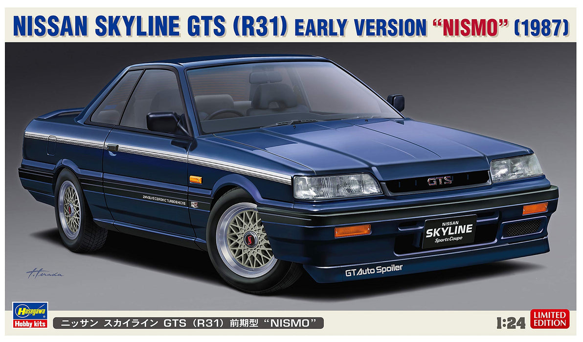 HASEGAWA 20378 Nissan Skyline Gts R31 Early Type Nismo 1/24 Scale Kit