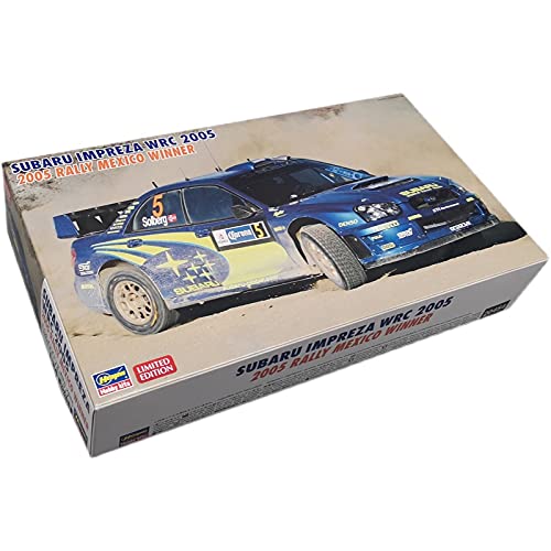 HASEGAWA 20454 Subaru Impreza Wrc 2005 2005 Rally Mexico Winner Maßstab 1:24