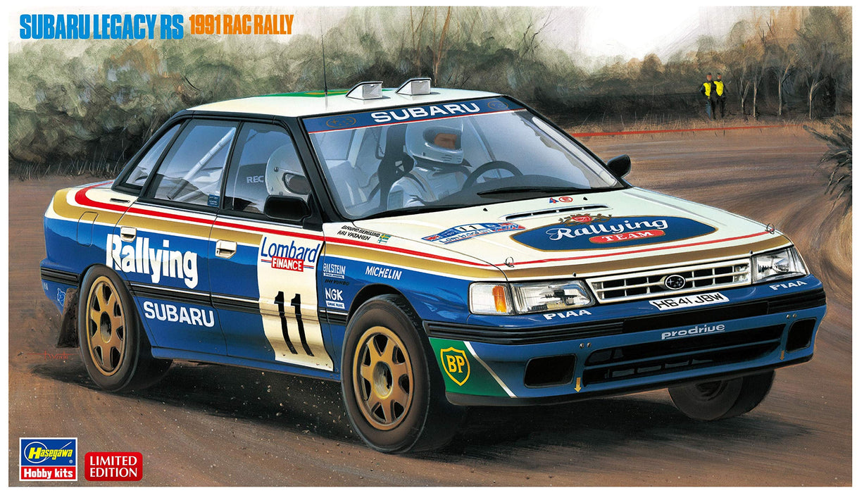 HASEGAWA 20390 Subaru Legacy Rs 1991 Rac Rally Bausatz im Maßstab 1/24