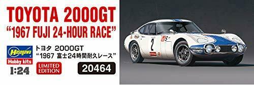 Hasegawa 1/24 Toyota 2000gt 1967 Fuji Kit de course de 24 heures 20464