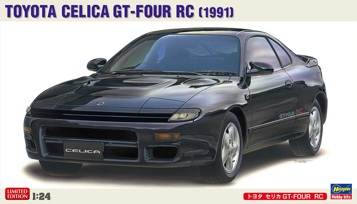 HASEGAWA 1/24 Toyota Celica Gt-Four Rc Plastic Model