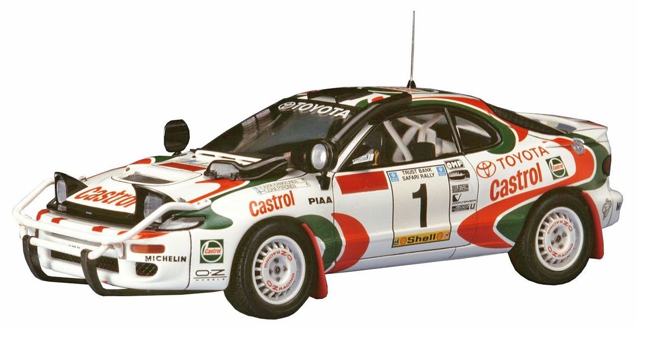 Hasegawa 20309 Toyota Celica Turbo 4Wd 1993 Safari Rally Winner 1/24 Racing Car Model