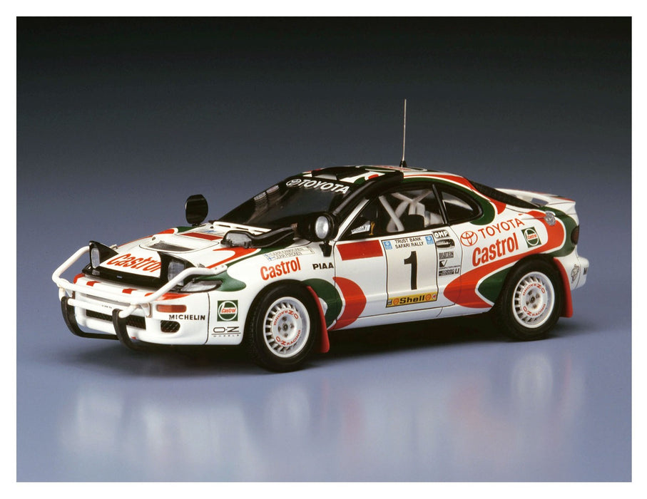 Hasegawa 20309 Toyota Celica Turbo 4Wd 1993 Safari Rally Winner 1/24 modèle de voiture de course