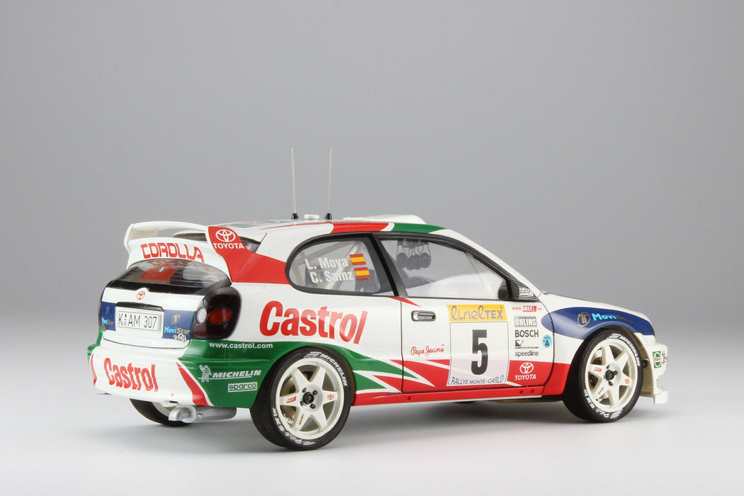Hasegawa 20266 Toyota Corolla Wrc 1998 Monte-Carlo Rally Winner 1/24 Scale Racing Car