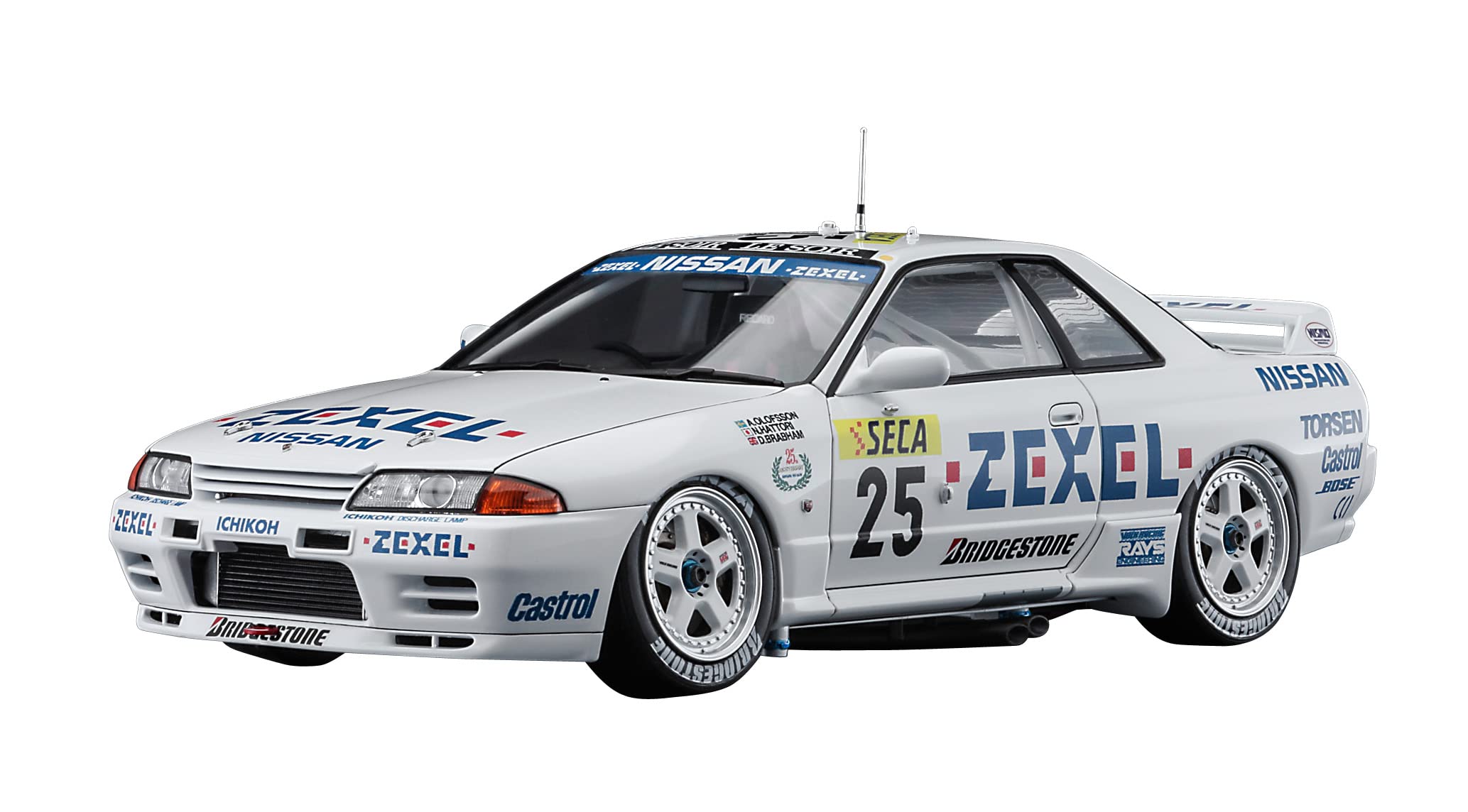 Hasegawa 1/24 Zexel Skyline (Skyline Gt-R [Bnr32 Gr.A Specification] 1