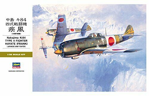 Hasegawa 1/32 Japanische Armee Nakajima Key 84 Nakajima Ki-84 Gale Plastikmodell